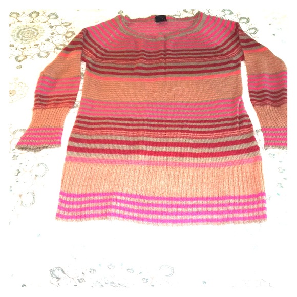 Canyon River Blues Large Tunic Sweater Fall Color - Picture 2 of 3